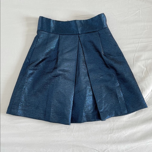Zara | Sparkly Blue Mini skirt - Picture 1 of 4